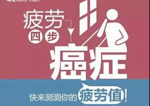 【当心】从疲劳到肿瘤只需四步!快看看你走到哪一步了(图1)