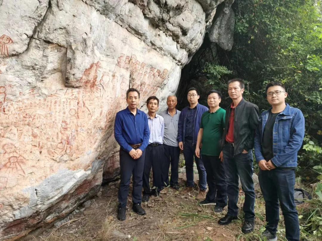 覃迅云教授携著名文化学者回广西金秀调研，开启“文化扶..(图5)