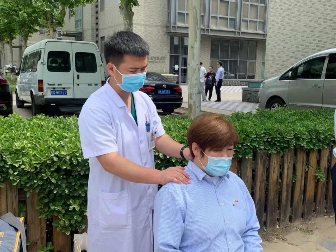 北京瑶医医院党支部、工会开展助力企业复工为职工送健康..(图5)